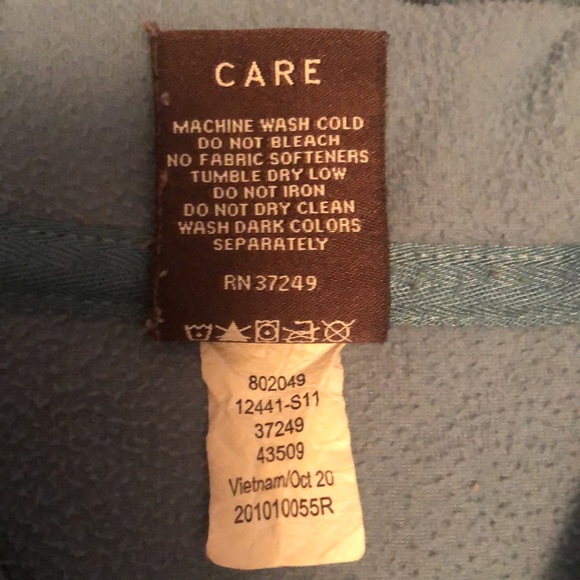 REI ladies fitted fleece hoodie small - Picture 4 of 4